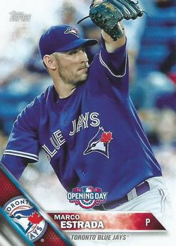 2016 Topps Opening Day #OD-54 Marco Estrada Front