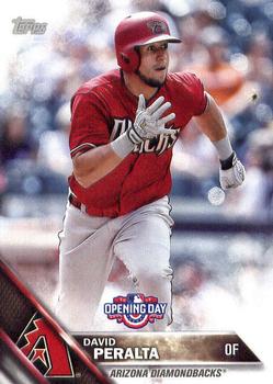2016 Topps Opening Day #OD-59 David Peralta Front