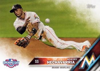 2016 Topps Opening Day #OD-61 Adeiny Hechavarria Front