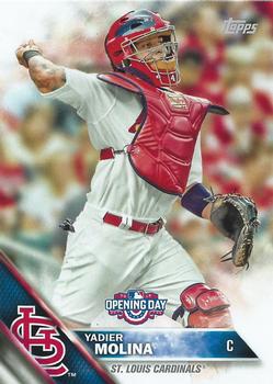 2016 Topps Opening Day #OD-62 Yadier Molina Front