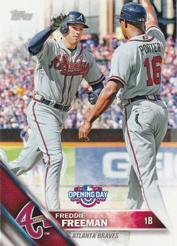 2016 Topps Opening Day #OD-63 Freddie Freeman Front