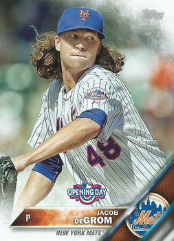 2016 Topps Opening Day #OD-68 Jacob deGrom Front