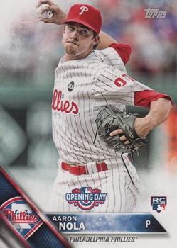 2016 Topps Opening Day #OD-70 Aaron Nola Front