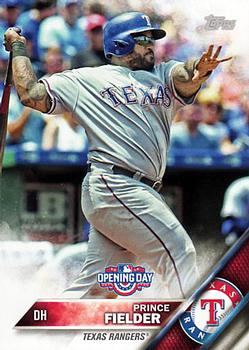 2016 Topps Opening Day #OD-75 Prince Fielder Front