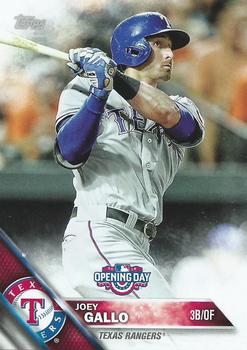 2016 Topps Opening Day #OD-78 Joey Gallo Front