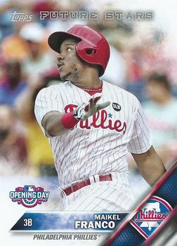 2016 Topps Opening Day #OD-81 Maikel Franco Front