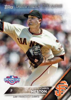 2016 Topps Opening Day #OD-83 Chris Heston Front