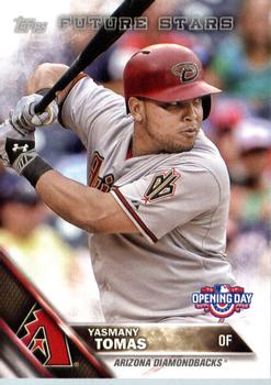 2016 Topps Opening Day #OD-84 Yasmany Tomas Front