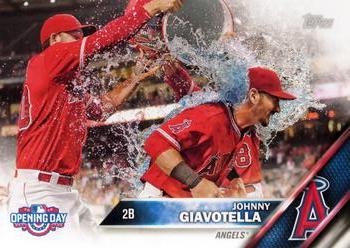 2016 Topps Opening Day #OD-123 Johnny Giavotella Front