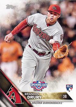 2016 Topps Opening Day #OD-132 Brandon Drury Front