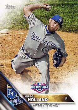 2016 Topps Opening Day #OD-133 Greg Holland Front