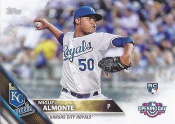 2016 Topps Opening Day #OD-142 Miguel Almonte Front