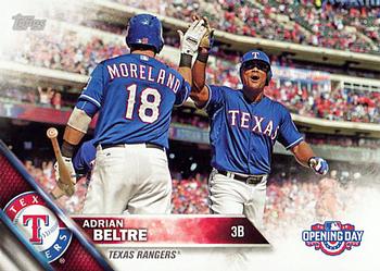 2016 Topps Opening Day #OD-144 Adrian Beltre Front
