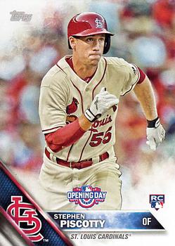 2016 Topps Opening Day #OD-161 Stephen Piscotty Front