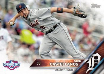 2016 Topps Opening Day #OD-168 Nick Castellanos Front
