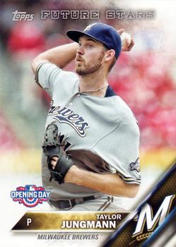 2016 Topps Opening Day #OD-169 Taylor Jungmann Front