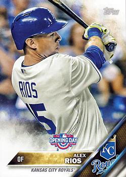 2016 Topps Opening Day #OD-175 Alex Rios Front
