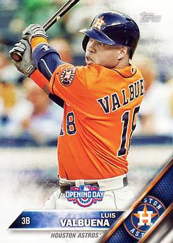 2016 Topps Opening Day #OD-192 Luis Valbuena Front