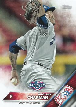2016 Topps Opening Day #OD-197 Aroldis Chapman Front