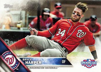 2016 Topps Opening Day #OD-200 Bryce Harper Front