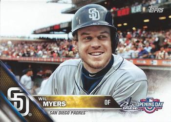 2016 Topps Opening Day #OD-120 Wil Myers Front