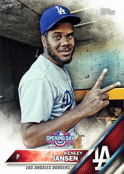 2016 Topps Opening Day #OD-5 Kenley Jansen Front