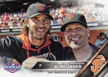 2016 Topps Opening Day #OD-91 Madison Bumgarner Front