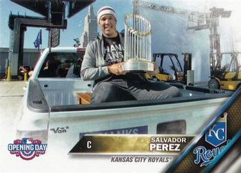 2016 Topps Opening Day #OD-128 Salvador Perez Front