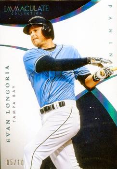 2015 Panini Immaculate Collection - Blue #14 Evan Longoria Front