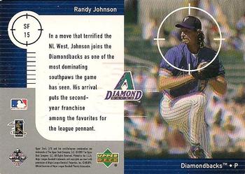 1999 SPx - Star Focus #SF15 Randy Johnson  Back