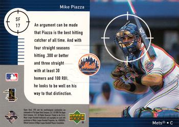 1999 SPx - Star Focus #SF17 Mike Piazza  Back