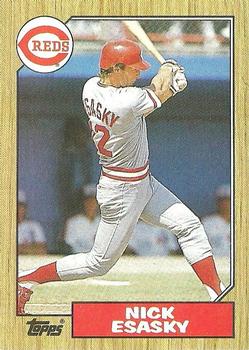 1987 Topps #13 Nick Esasky Front