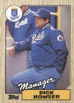 1987 Topps #18 Dick Howser Front