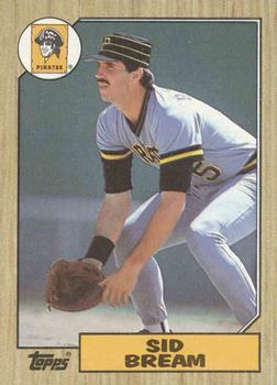 1987 Topps #35 Sid Bream Front