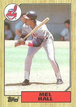 1987 Topps #51 Mel Hall Front