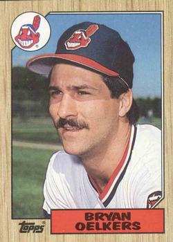 1987 Topps #77 Bryan Oelkers Front