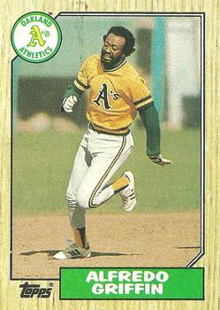 1987 Topps #111 Alfredo Griffin Front
