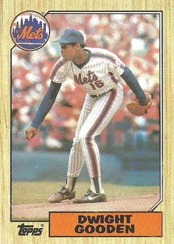 1987 Topps #130 Dwight Gooden Front
