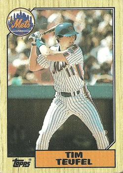 1987 Topps #158 Tim Teufel Front