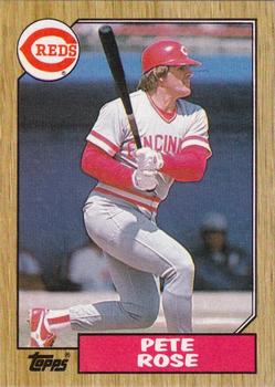 1987 Topps #200 Pete Rose Front