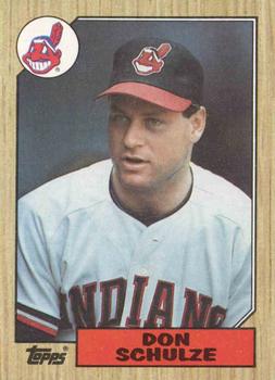 1987 Topps #297 Don Schulze Front