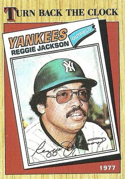 1987 Topps #312 Reggie Jackson Front