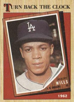1987 Topps #315 Maury Wills Front