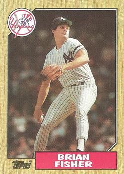 1987 Topps #316 Brian Fisher Front