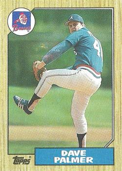 1987 Topps #324 Dave Palmer Front