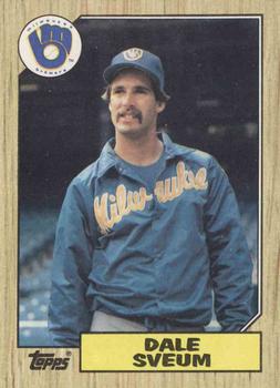 1987 Topps #327 Dale Sveum Front