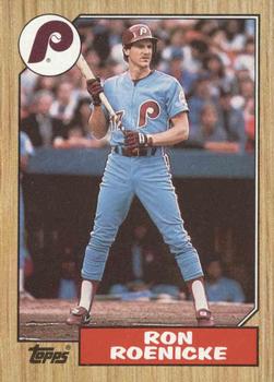1987 Topps #329 Ron Roenicke Front