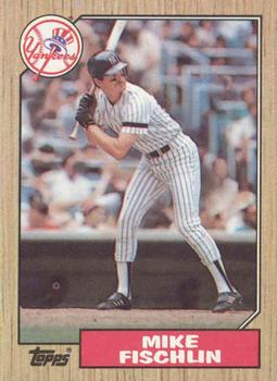1987 Topps #434 Mike Fischlin Front