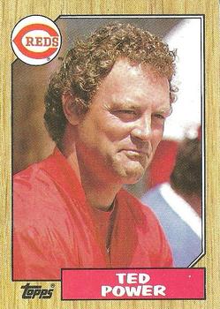 1987 Topps #437 Ted Power Front
