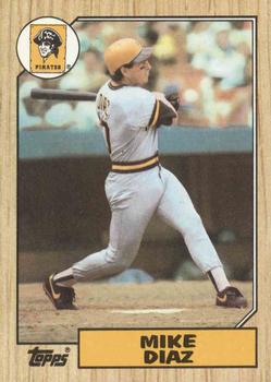 1987 Topps #469 Mike Diaz Front